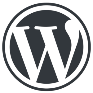 Ｗ マーク の WordPress ロゴ
